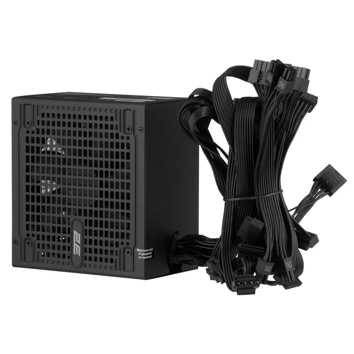 Блок живлення 2E GAMING Stable Power ATX3.1 (600W), >85%, 80+ Bronze, 120мм, 1xMB 24pin(20+4), 2xCPU 8pin(4+4), 3xMolex, 6xSATA, 2xPCIe 8pin(6+2)