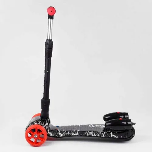 Самокат Best Scooter с парогенератором и музыкой для детей с дымом и складным рулем.