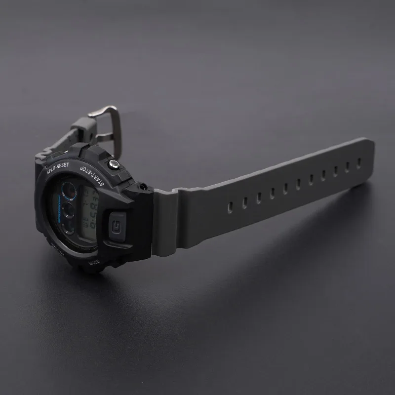Ремінець Casio G-Shock Поліуретан 16 мм Сірий