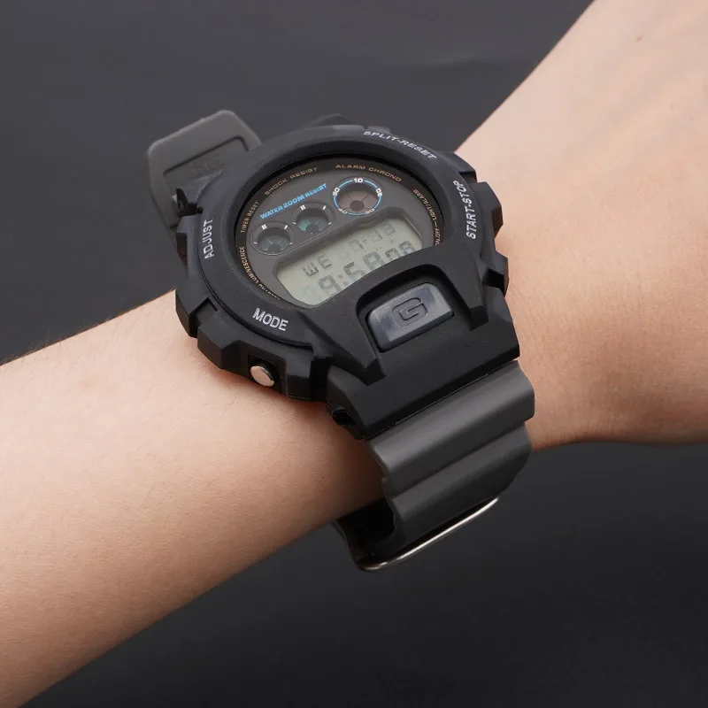 Ремінець Casio G-Shock Поліуретан 16 мм Сірий