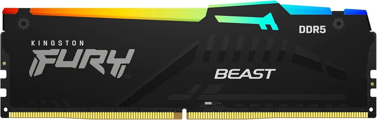 Пам'ять ПК Kingston DDR5 64GB 5600 FURY Beast RGB