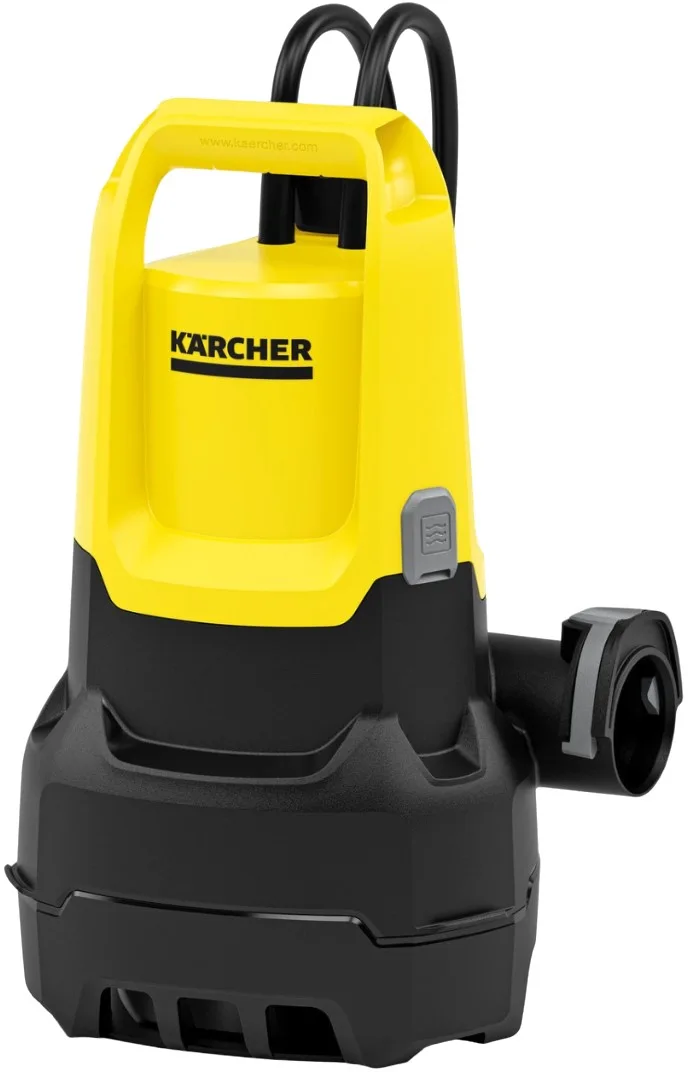 Дренажний насос Karcher SP 16.000 Dirt, потужність 550 Вт, продуктивність 16 куб. м/год, висота підйому 8 м, глибина занурення 7 м