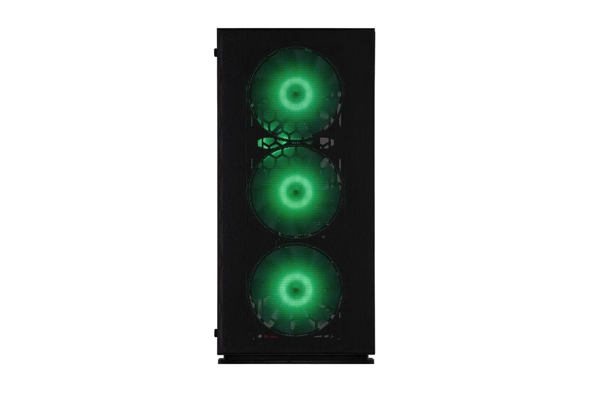 Корпус 2E GAMING Virtus Neo G3301N без БЖ 2xUSB3.0, 1xUSB2.0, 3x140мм ARGB, 1x120мм ARGB,  VGA 340мм, LCS ready, контролер з пультом, TG Side Panel, ATX, чорний