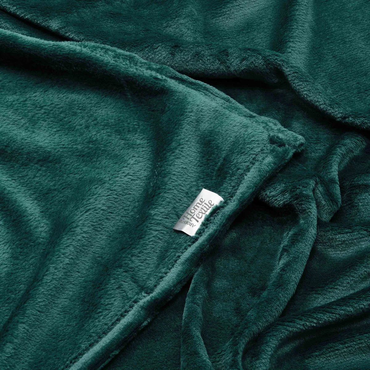 Плед ARDESTO Flannel 160х200см смарагдовий 100% поліестер для спальні вітальні пікніка ковдра