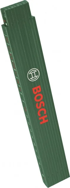 Складна рулетка Bosch, пластиковий корпус, 2000 мм.