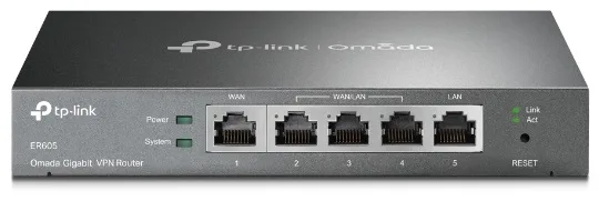 Мультисервісний маршрутизатор TP-Link Ethernet 2xGE LAN 1xGE WAN 2xGE LAN/WAN