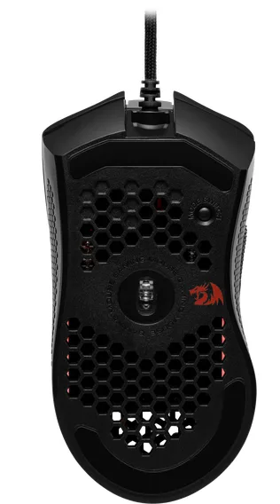 Миша Redragon оптична дротова велика чорна 12400 dpi з підсвічуванням 8 кнопок