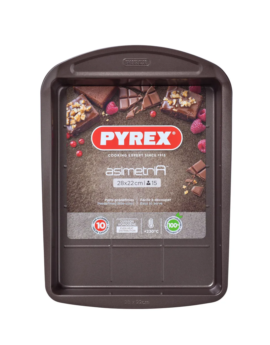 Форма для запекания PYREX углеродная сталь 28x22 см антипригарная