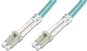 Патч-корд волоконно-оптичний DIGITUS LC/UPC-LC/UPC, 50/125, MM, OM3, duplex, 15м