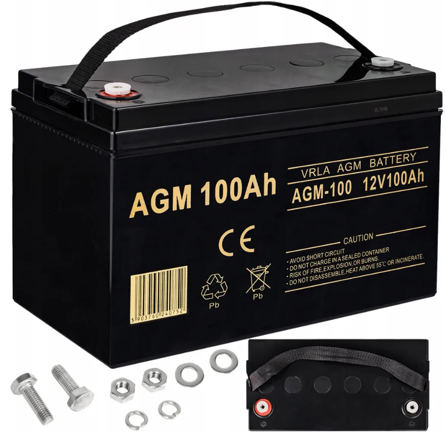 Акумулятор VOLT AGM 100Ah 12V герметичний