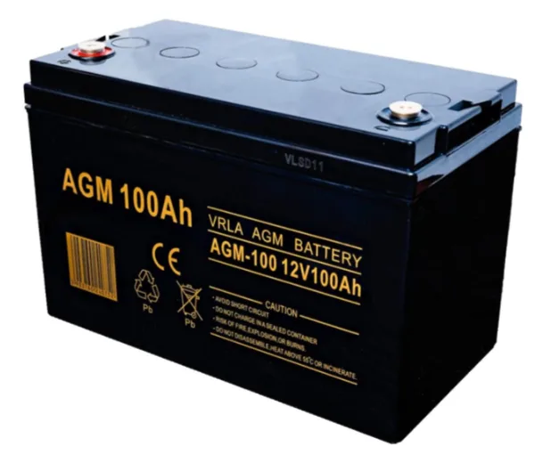 Аккумулятор VOLT AGM 100Ah 12V герметичный
