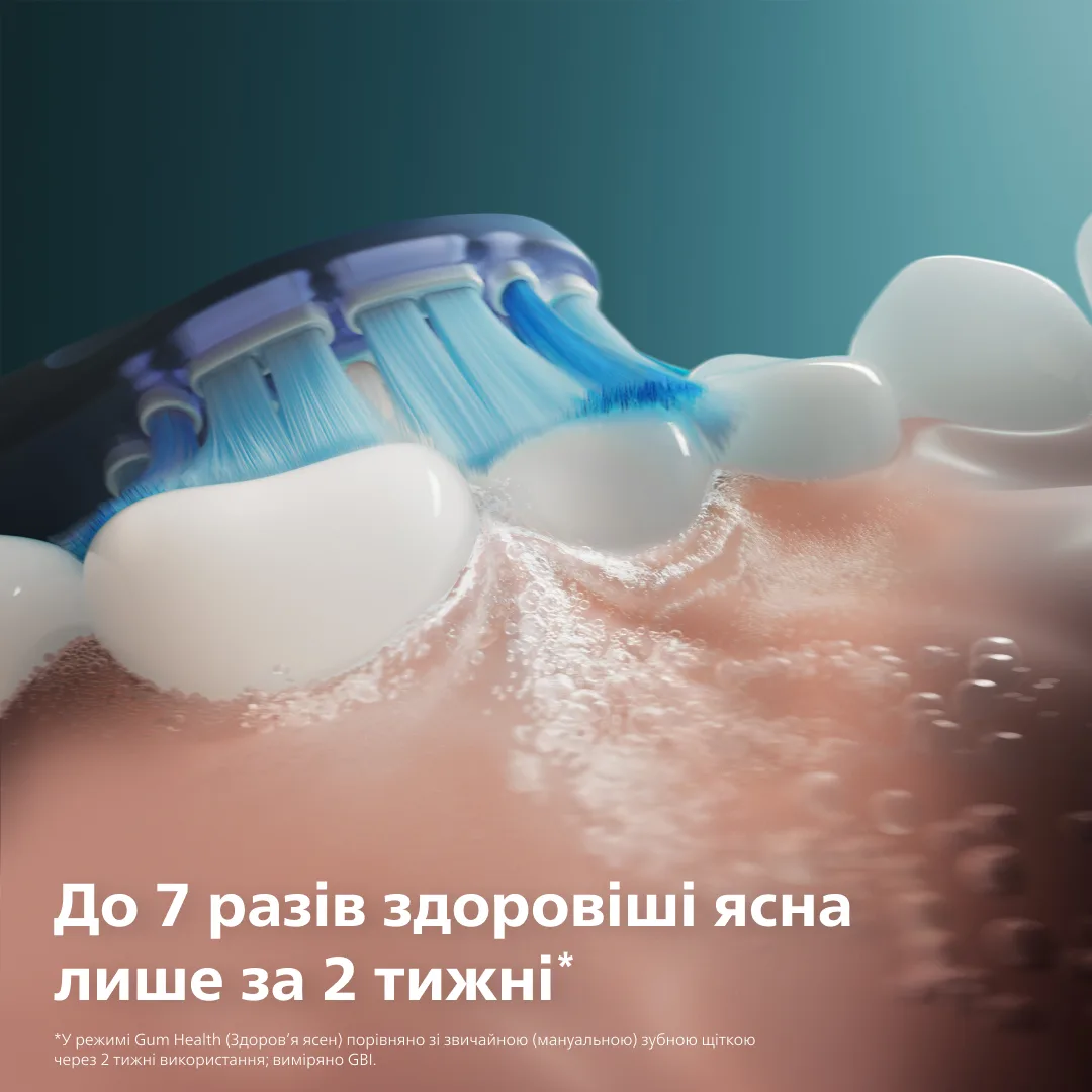 Насадка для зубної щітки Philips Premium Gum Care 4 шт біопластик