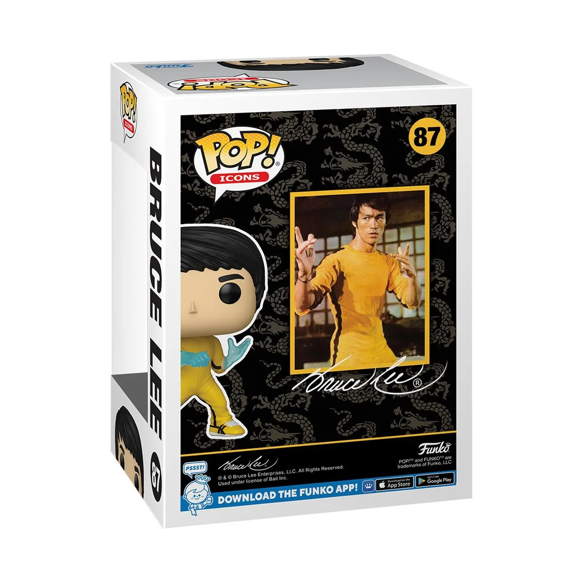 Фигурка Funko POP Icons: Брюс Ли