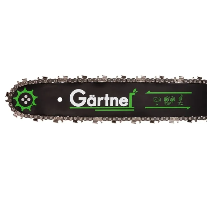 Бензинова ланцюгова пила Gartner CSG-3040, 40 см, 3 кВт/4.1 к.с., об'єм 45 см3, вага 6 кг.