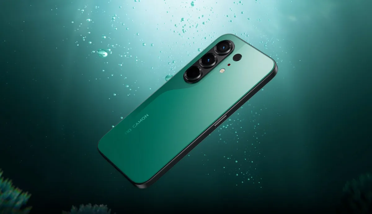 Смартфон TECNO 6.78" 12ГБ 256ГБ 2SIM 6500мАгод чорний
