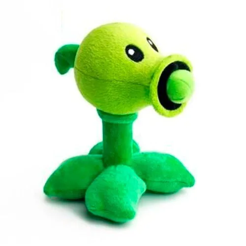 М'яка іграшка Горохостріл 30 см плюш бавовна для дітей Plants vs Zombies