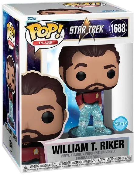 Фигурка Funko POP Plus: Star Trek Транспортер - Райкер