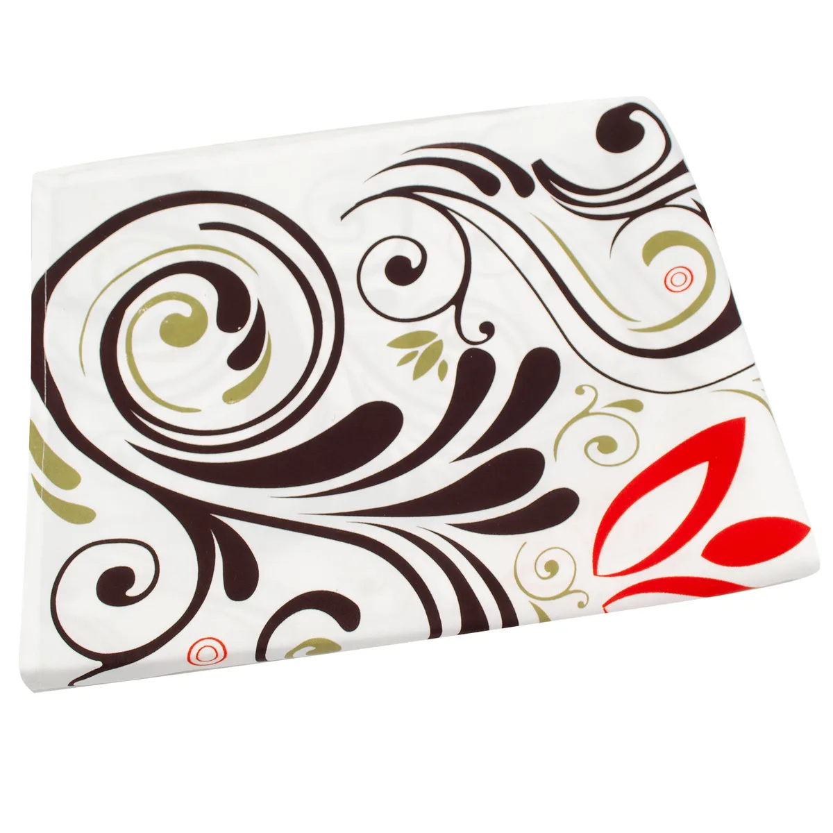 Скатертина Home Line бавовняна 150х200 см біла чорна