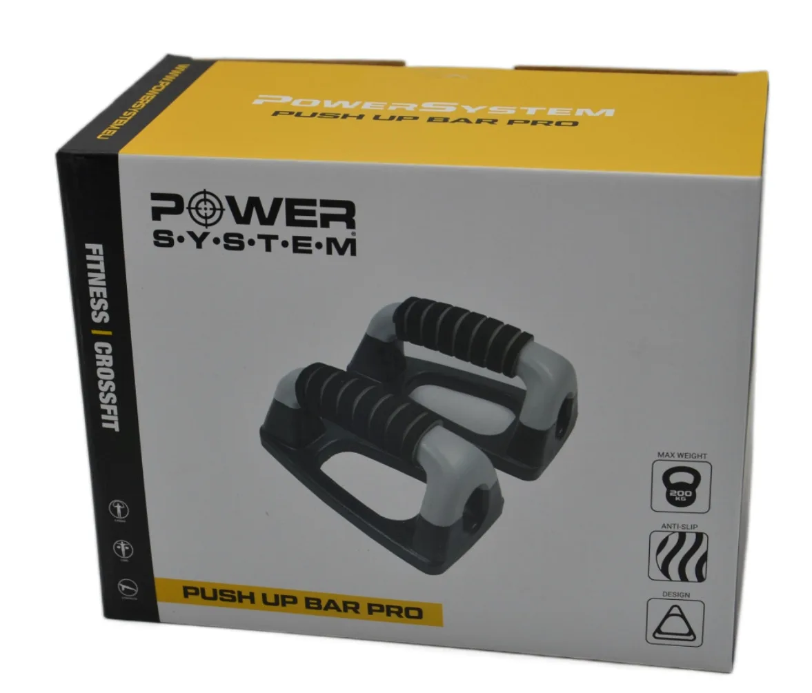 Упори для віджимань Active Point пластик сірий 120 кг