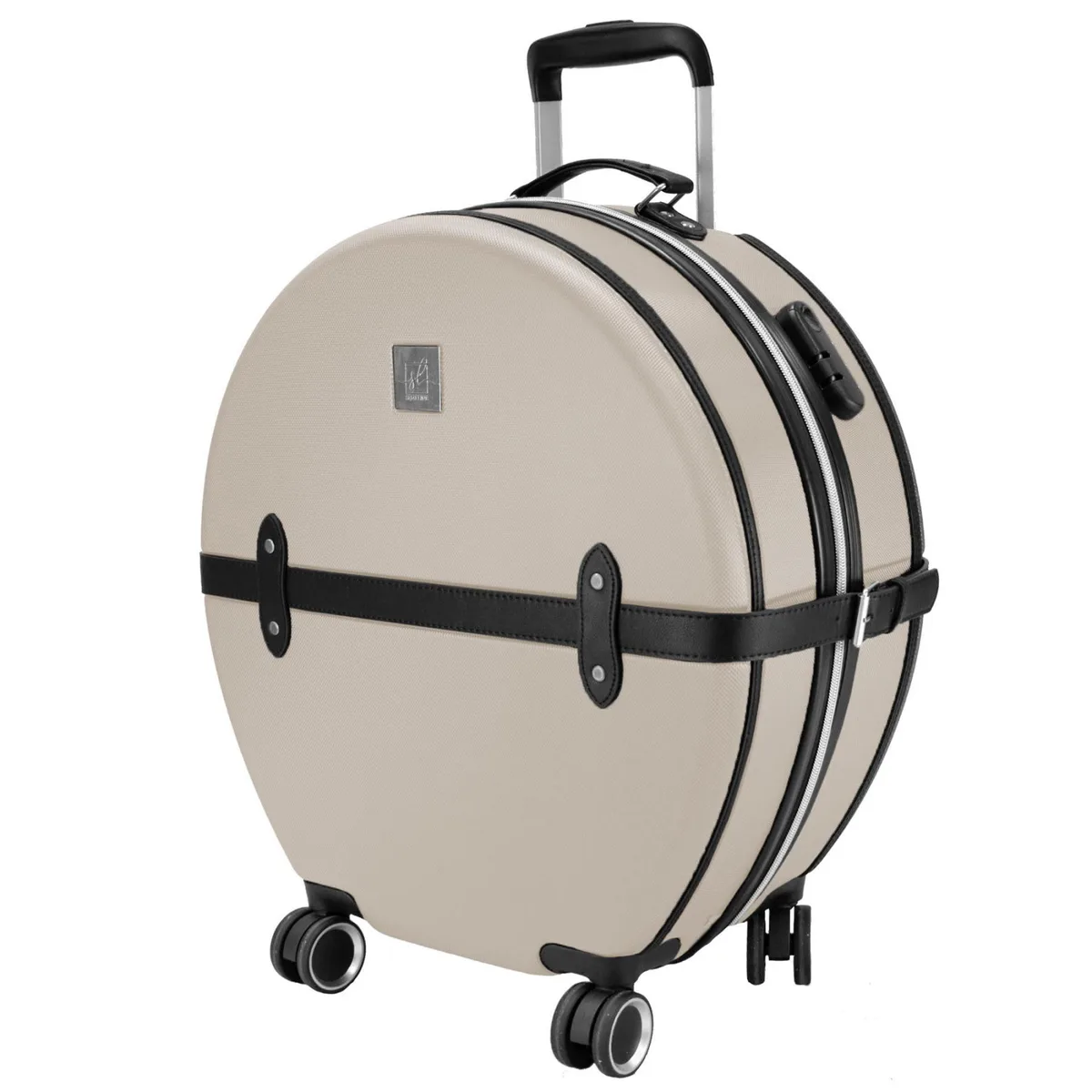 Валіза ABS 24" Шампань/Чорний