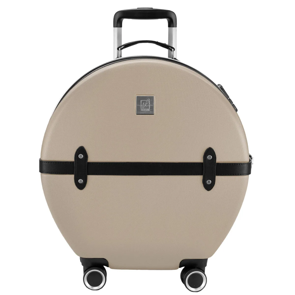 Валіза ABS 24" Шампань/Чорний
