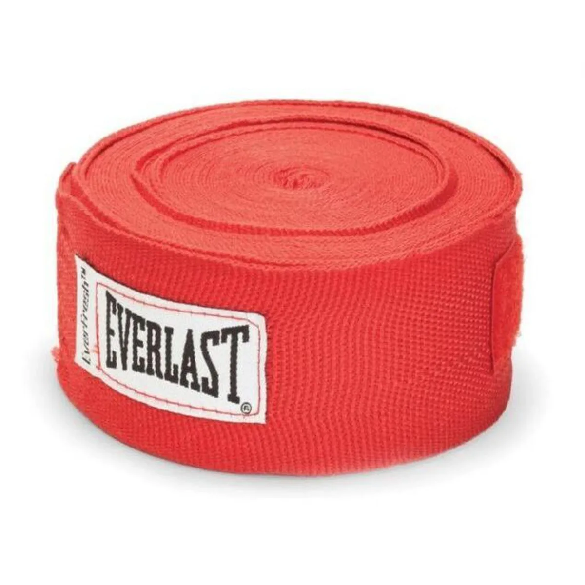 Бинти Everlast 65% хлопок 180 см красный