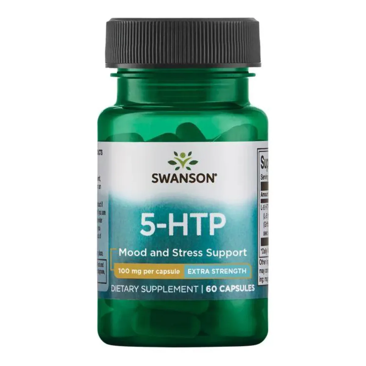 Swanson Ultra 5-HTP 100 мг 60 капсул для психічного благополуччя