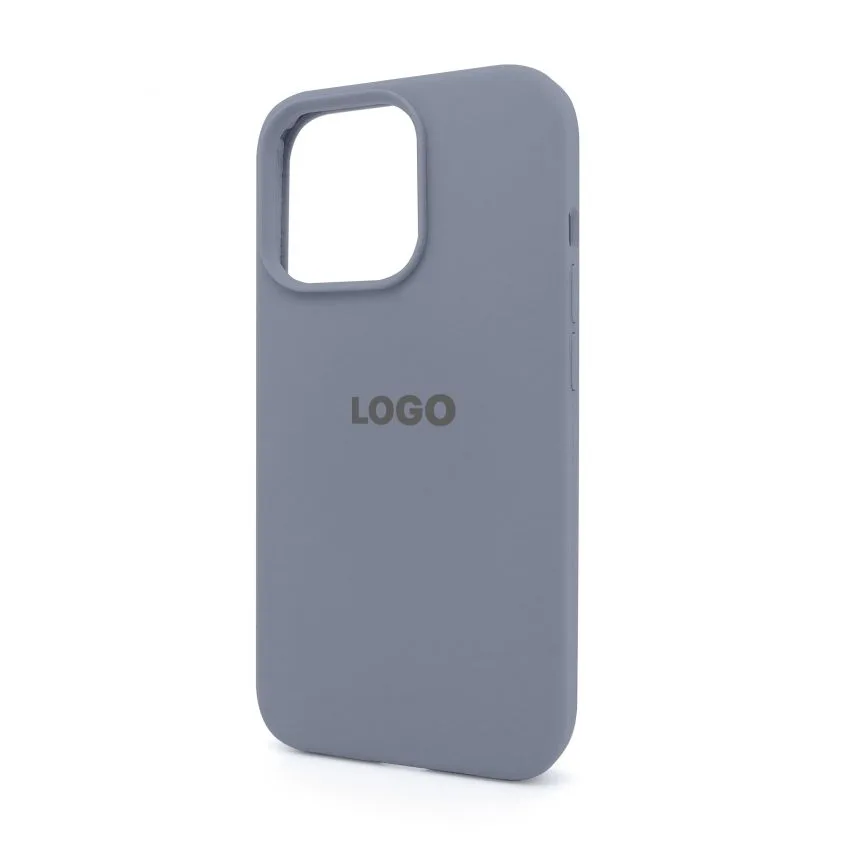 Чохол силіконовий для Apple iPhone 13 Pro  lavender grey