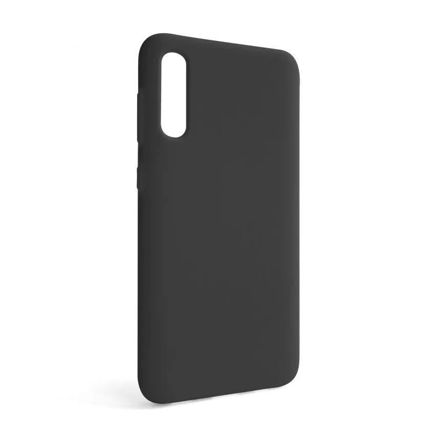 Чохол силіконовий для смартфона Samsung чорний A50/A505 2019