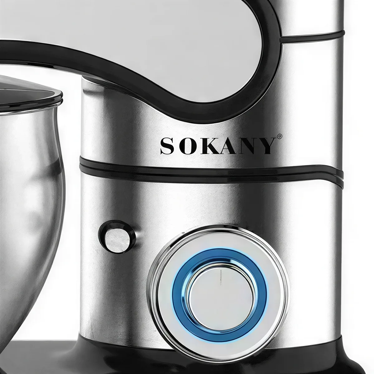 Планетарный миксер Sokany Нержавеющая сталь 8 5 л 2000 Вт 6 скоростей