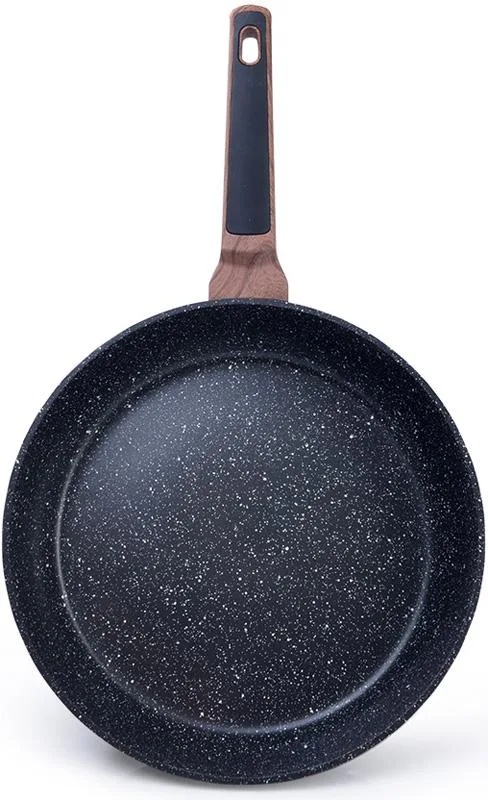 Сковорода Fissman Diamond Grey 26 см антипригарна з литого алюмінію