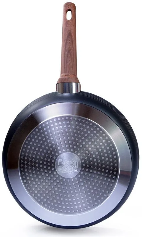 Сковорода Fissman Diamond Grey 26 см антипригарна з литого алюмінію