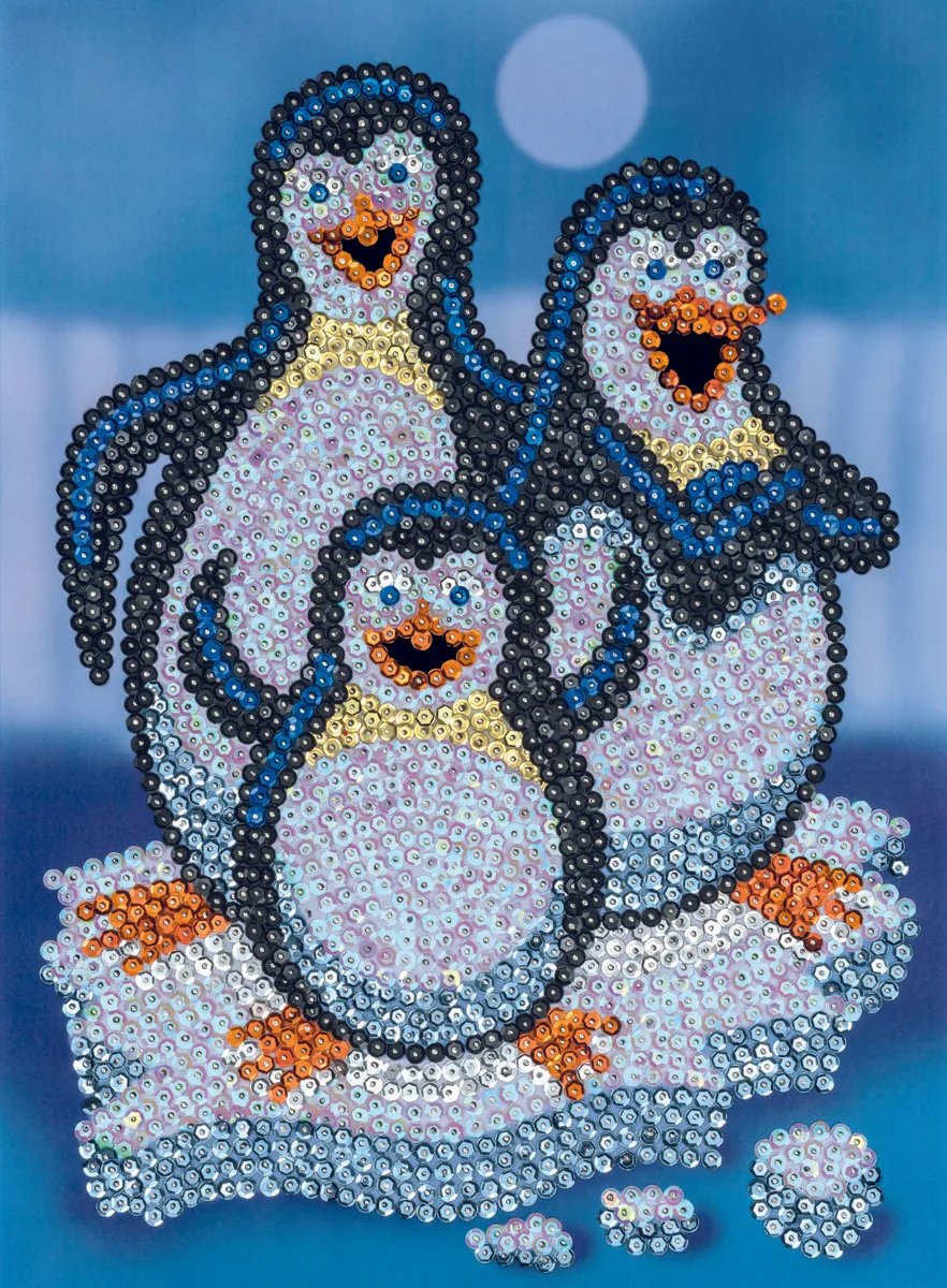 Набір для творчості Sequin Art Red Пінгвіни Пепіно 25*34см