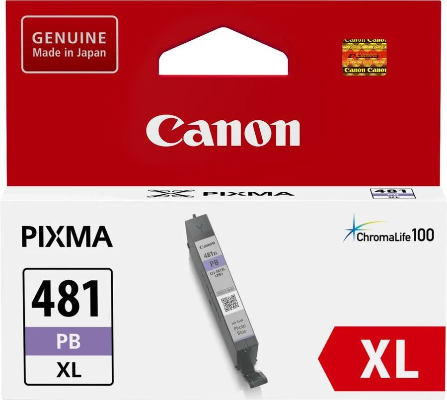 Картридж струменевий Canon CLI-481PB XL PIXMA TS8140/9140/8240/8340 Photo Blue