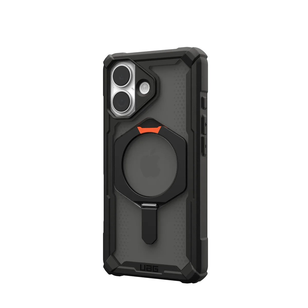 Чохол UAG для iPhone 17, Plasma XTE MagSafe, Black/Pop Orange
