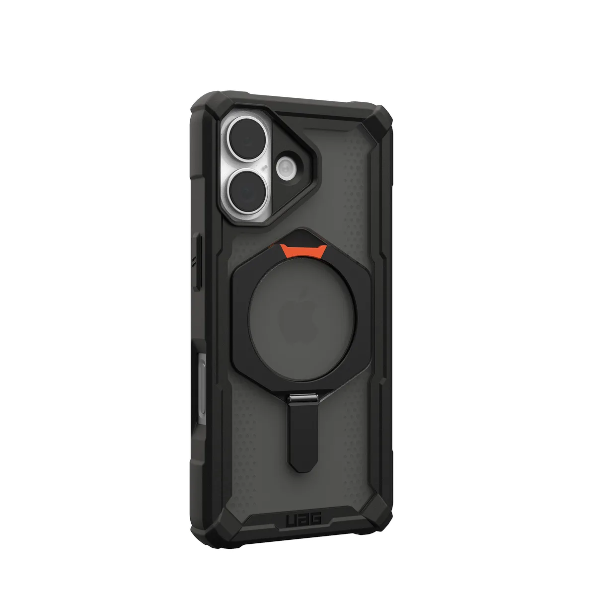 Чохол UAG для iPhone 17, Plasma XTE MagSafe, Black/Pop Orange