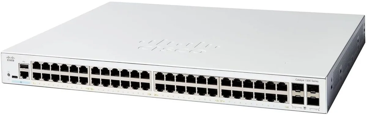 Комутатор Cisco Catalyst 48xGE PoE 4x1G SFP керований