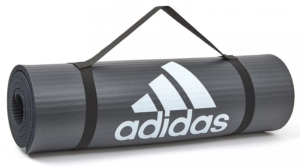 Килимок Adidas NBR 183х61 см сірий 10 мм