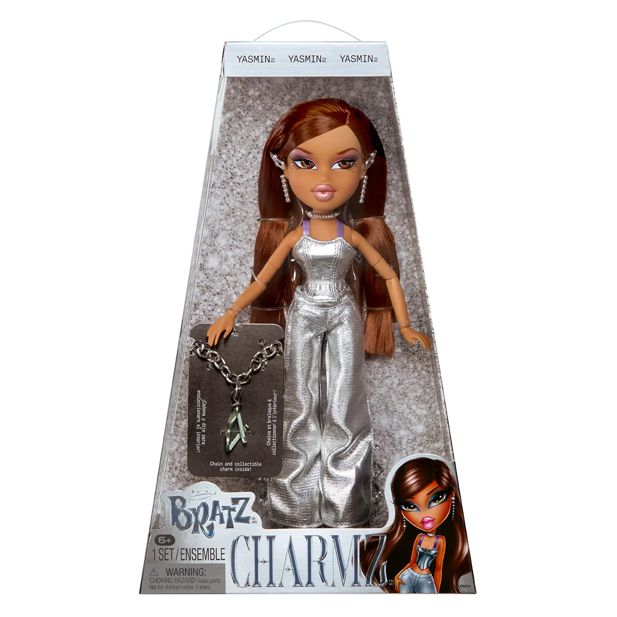 Ігровий набір Bratz металевий 27 см комбіновані матеріали Ясмін