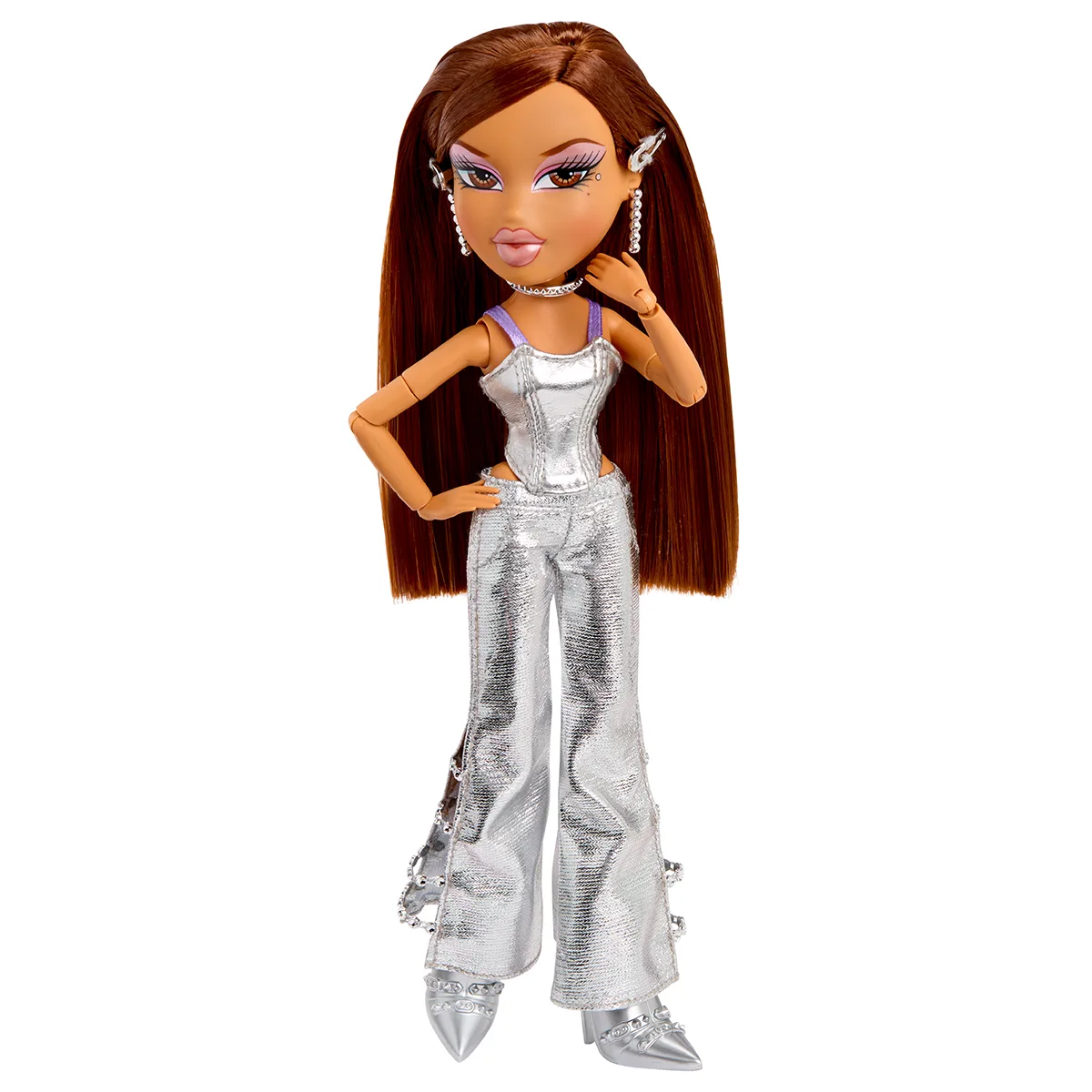 Ігровий набір Bratz металевий 27 см комбіновані матеріали Ясмін