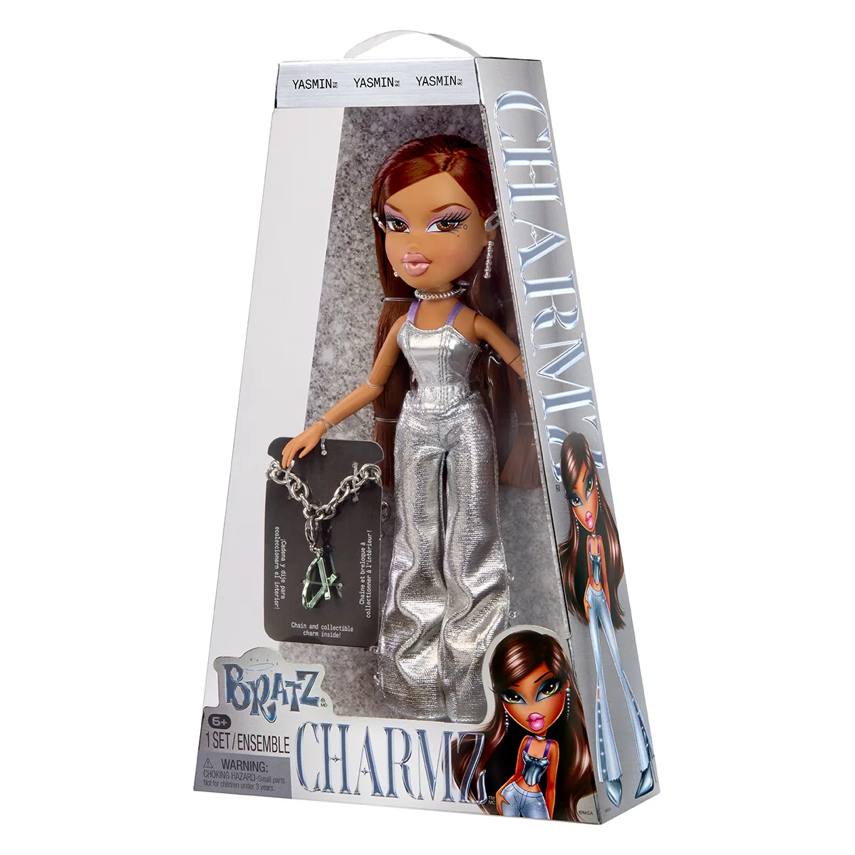Ігровий набір Bratz металевий 27 см комбіновані матеріали Ясмін