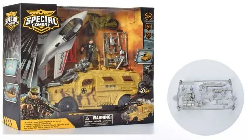 Игровой военный набор Army фигурка солдата и техника для детей от 3 лет