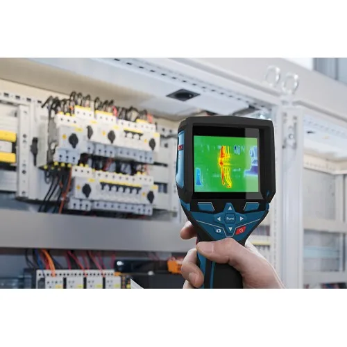 Термодетектор акумуляторний Bosch Professional для вимірювання температури з Bluetooth до 400°C тепловізор з протоколюванням