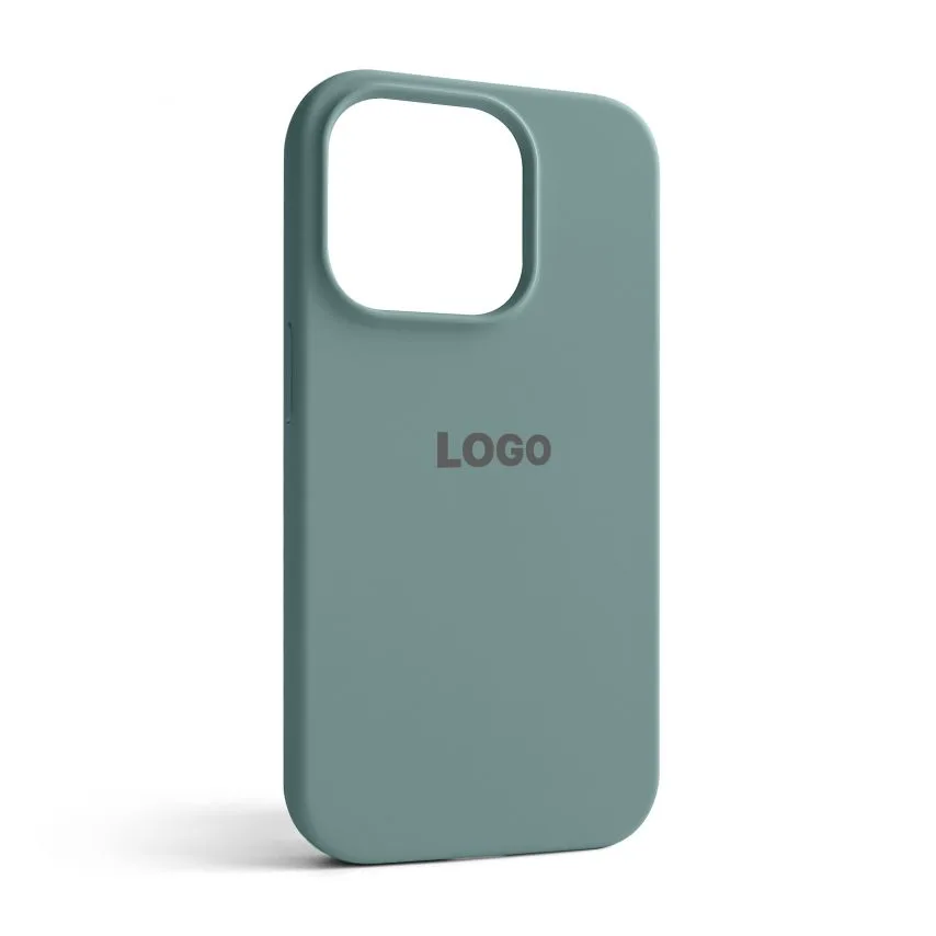 Чохол Silicone Case для Apple iPhone 15 Pro силіконовий зелений
