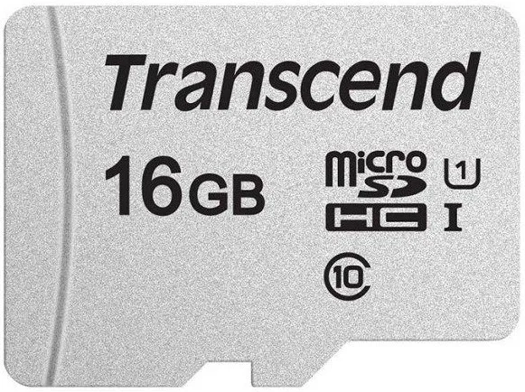Карта пам'яті Transcend microSD 16GB Class 10 UHS-I Чорна