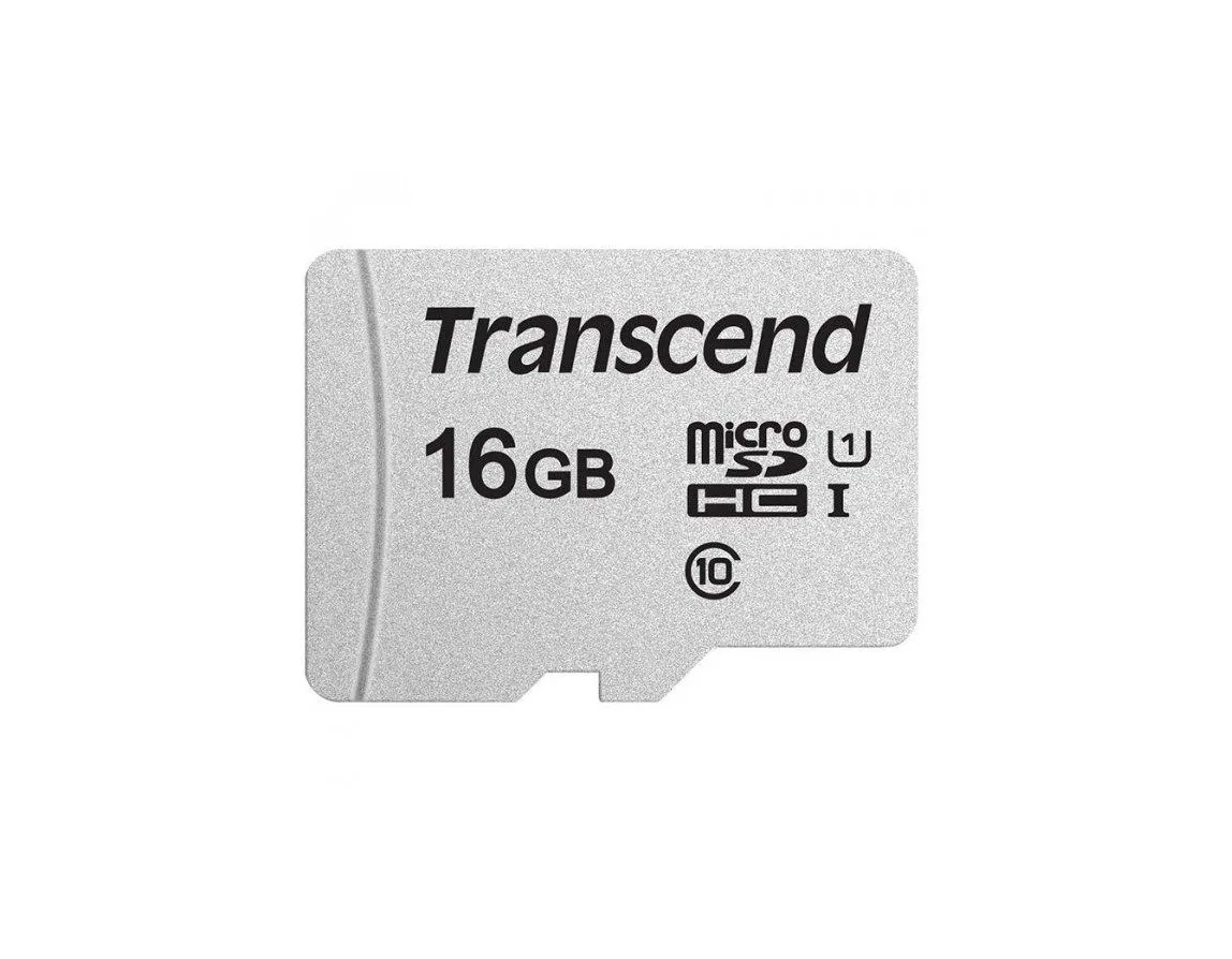 Карта пам'яті Transcend microSD 16GB Class 10 UHS-I Чорна