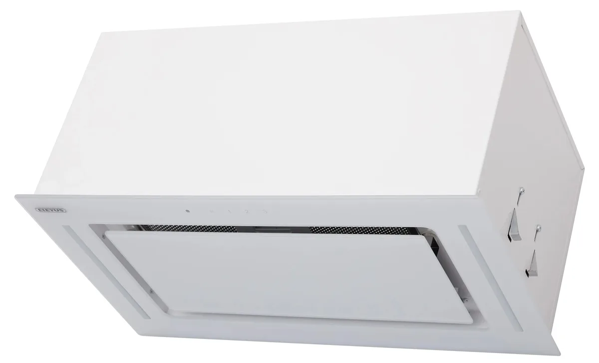 Витяжка Eleyus 800 куб.м/год вбудована біла 52 см з LED освітленням