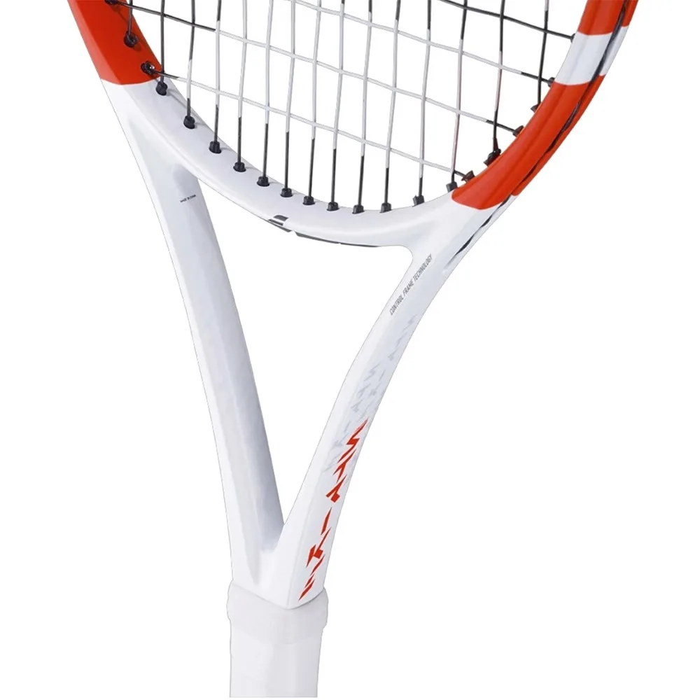 Ракетка Babolat графітова 26 дюймів біла помаранчева
