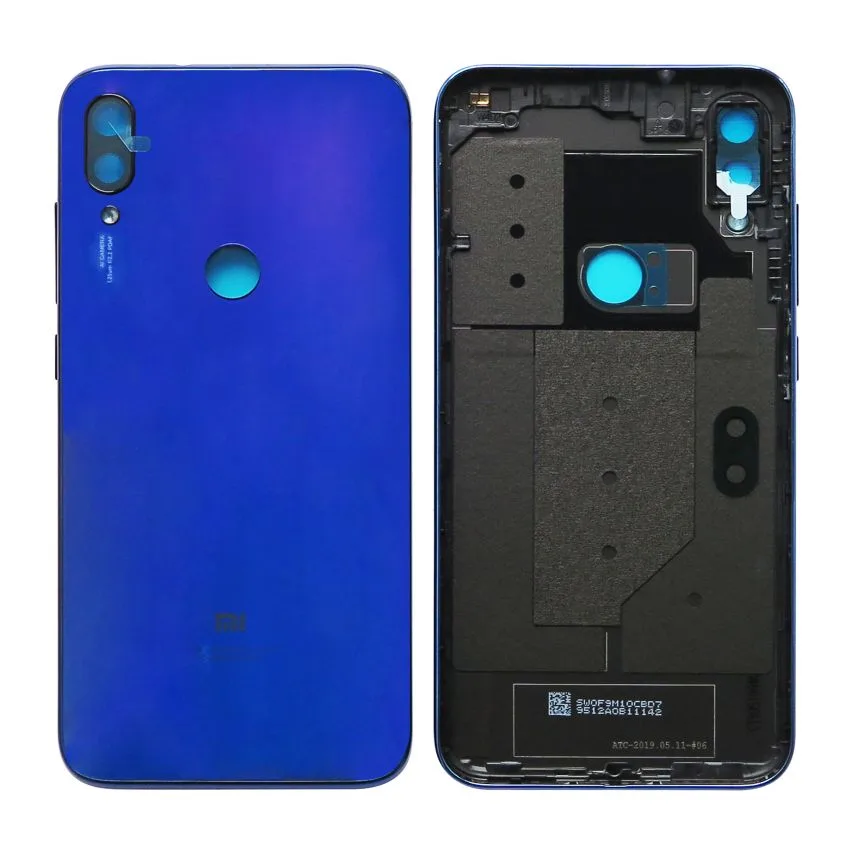Корпус Xiaomi High Quality зі склом камери 5,84 дюйма синій