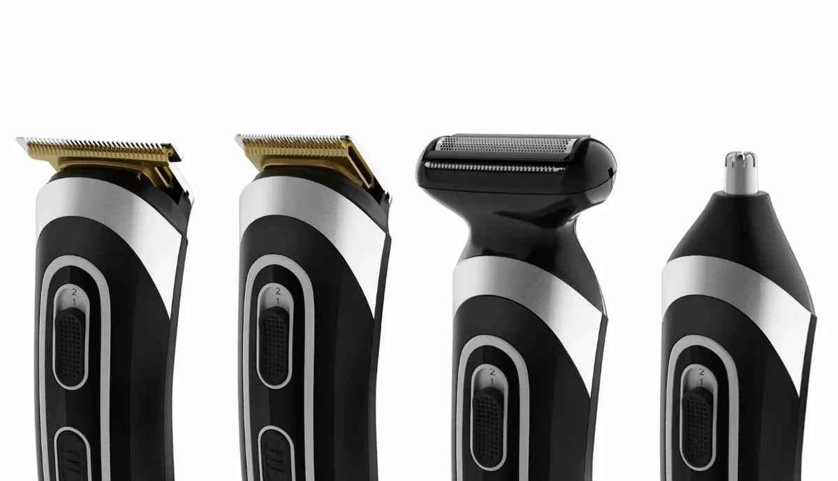 Тример Rowenta Trim  Style для бороди, вусів, волосся та тіла, з комбінованим живленням (мережа + акумулятор), роторним мотором, 1
